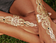 How to Apply Flash Tattoos