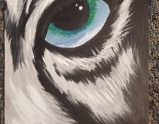 Paint Night Tutorial: Cat Eye