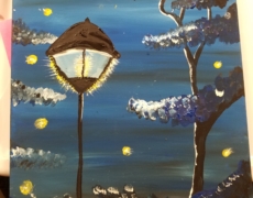 Paint Night Tutorial: Enchanted Lantern