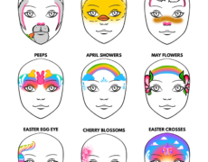 Easter Face Painting ⭐