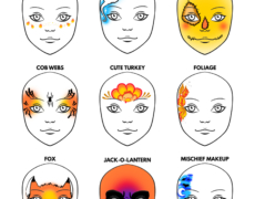 Fall/Halloween Face Painting ⭐