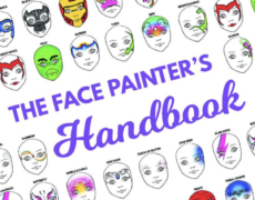 The Face Painter’s Handbook (Book + Video Tutorials)
